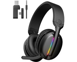Core® Game headset draadloos - Headset - Game headset - Gaming headsets - Zwart - ‎22x 19x 10cm; 360 g