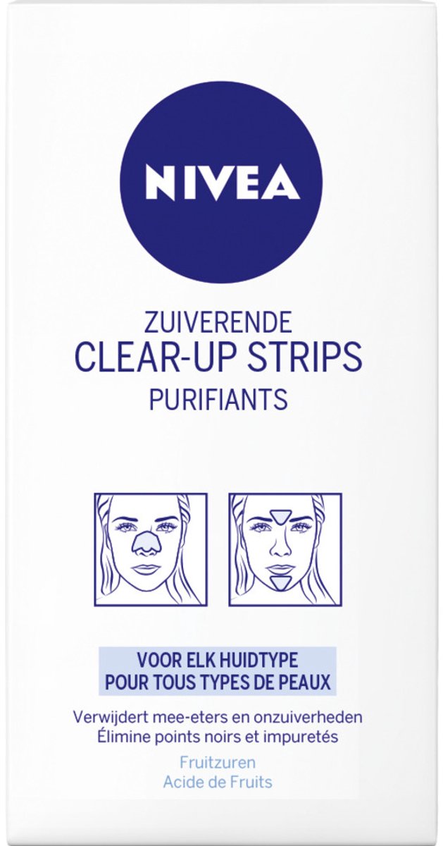 Nivea Zuiverende Clear-Up Strips 6ST