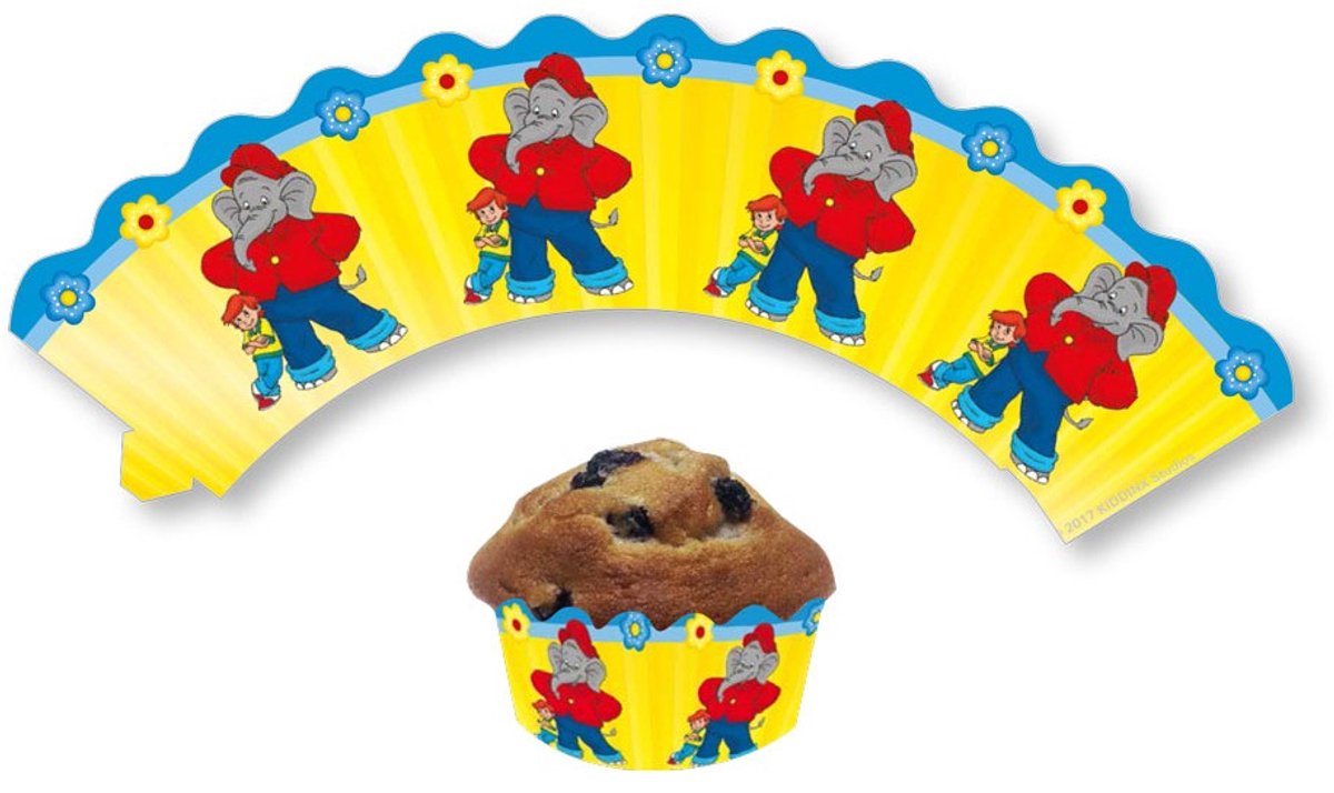 12 Benjamin Blümchen muffinhulzen