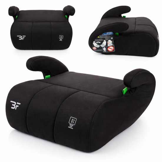 Bebies First Zitverhoger Booster i-Size Vanaf 125 tot 150 cm - Zwart