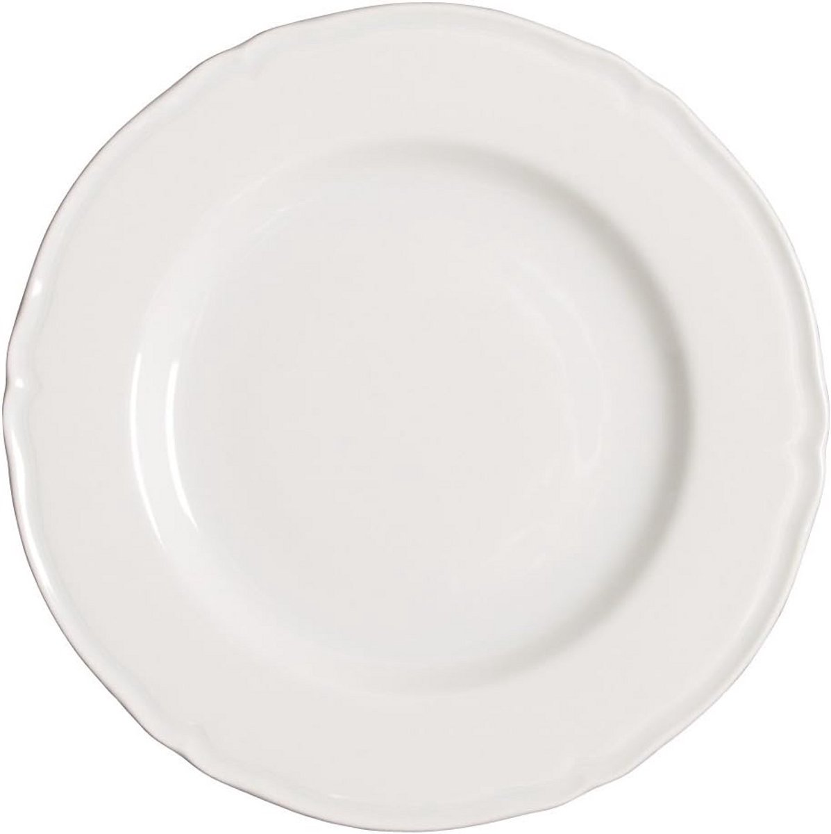 Set van 26 Witte Platte Borden 26 cm - Stootvast & Vaatwasmachinebestendig