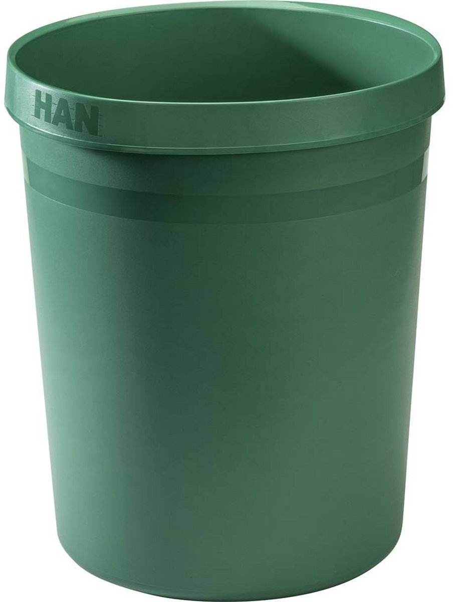 Prullenbak 18 Liter Groen Gemaakt van Gerecycled Kunststof