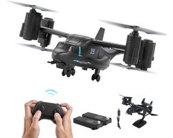 VEVOR RC-Helikopter, 2,4 Ghz Afstandsbedieningshelikopter met Gyroscoop, 4-Kanaals RC-Vliegtuig voor Beginners, Opstijgen/Landen met Één Knop, Speelgoedvliegtuig voor Kinderen Vanaf 8 Jaar