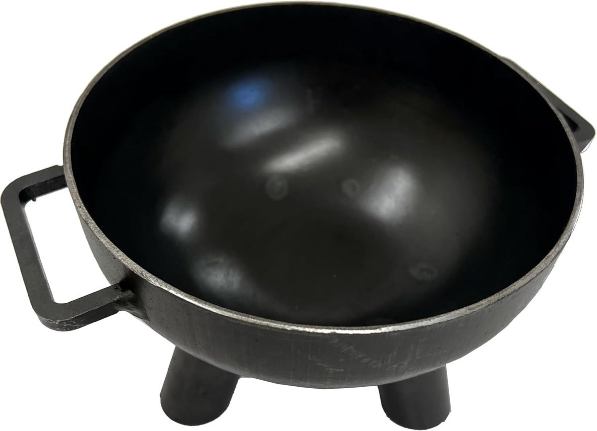 Set van 3 Mini Decoratieve Vuurkorven voor Buiten en Binnen - Metaal - Diverse Maten
