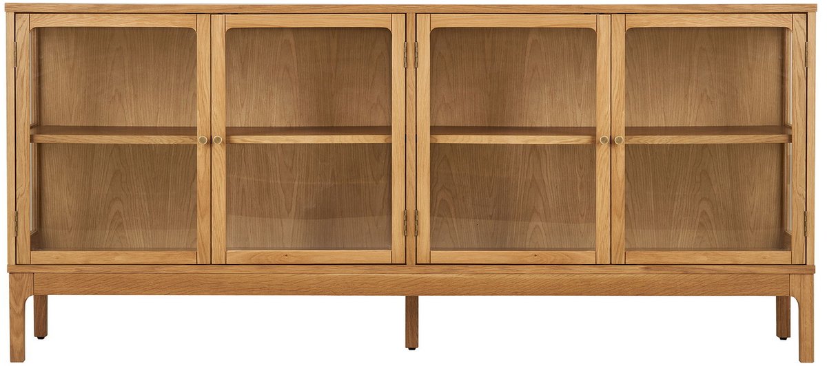 House Nordic Dressoir Zamora - Naturel Hout - 180x80x40cm