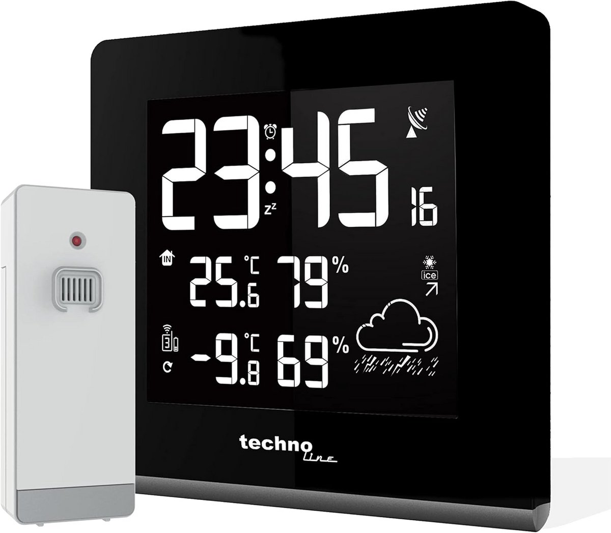 Modern Weerstation met Kleurendisplay en Netvoeding