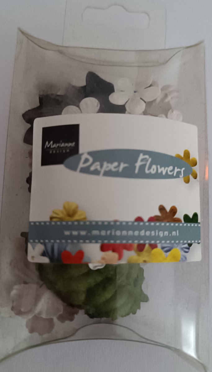 Paper Flowers CP8920 Black & White