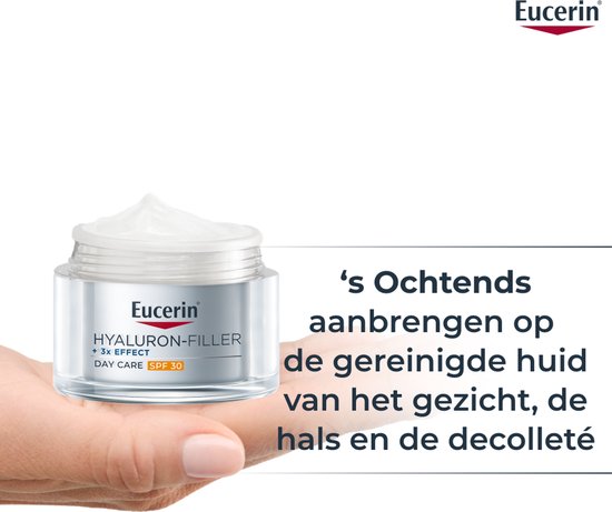 Eucerin Hyaluron-Filler + 3x EFFECT Dagcreme voor Vrouwen - Gezichtscreme SPF 30 - Anti Rimpel Creme - Skincare - 50 ml