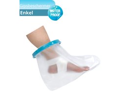 Douchehoes Enkel - Gipsbeschermer douche - Gipshoes- Gips hoes voor Voet en Enkel - Shower cover - Waterdicht - 1 stuk - Houd het gips droog - Douchegips - Water beschermer - Herstel - Fysio- Drooghoud plastic