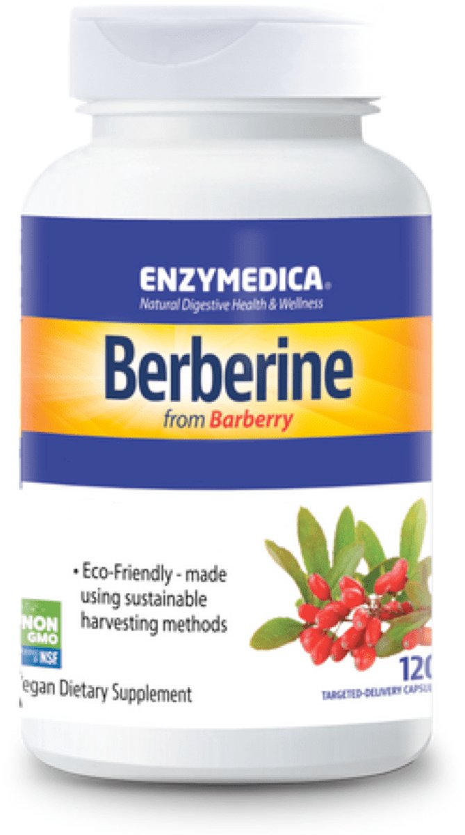 Berberine van Enzymedica - 120 capsules