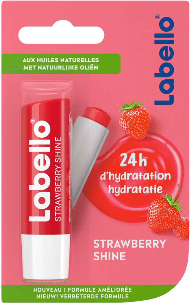 Labello Lipcare - Strawberry Shine 4,8 gr