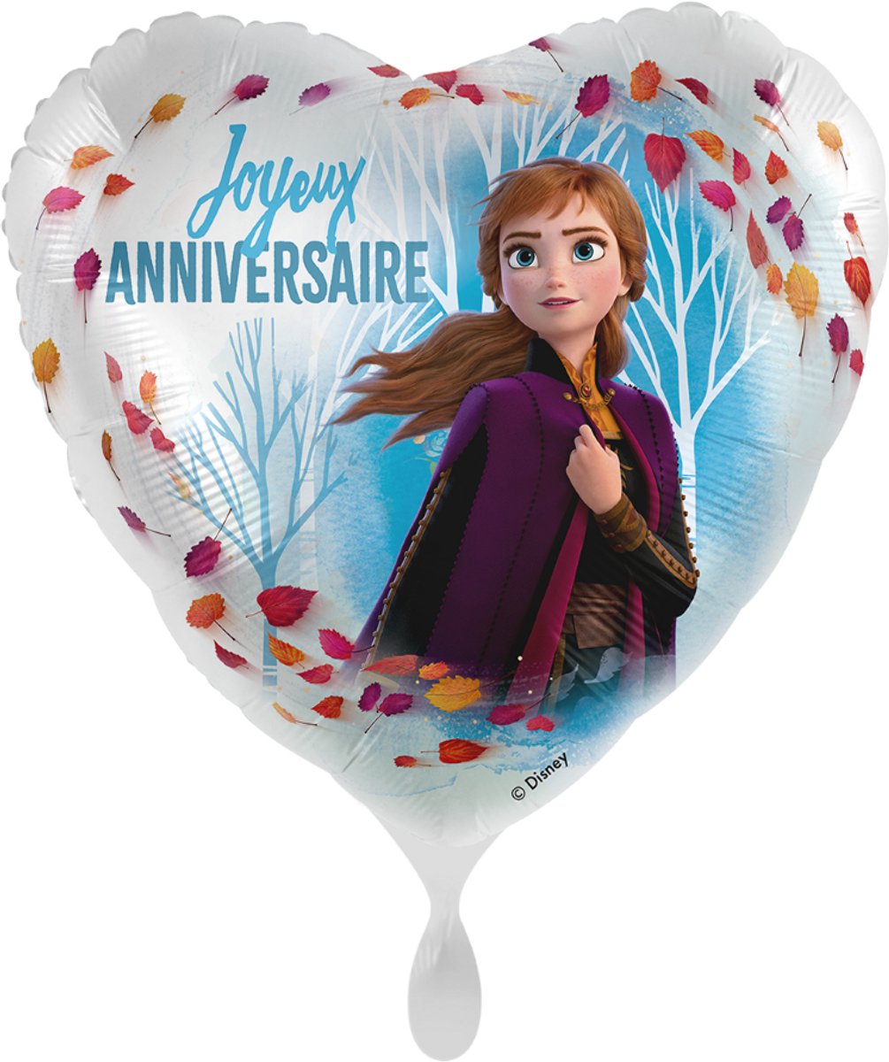 Prinses Anna Verjaardagsballon -FRE
