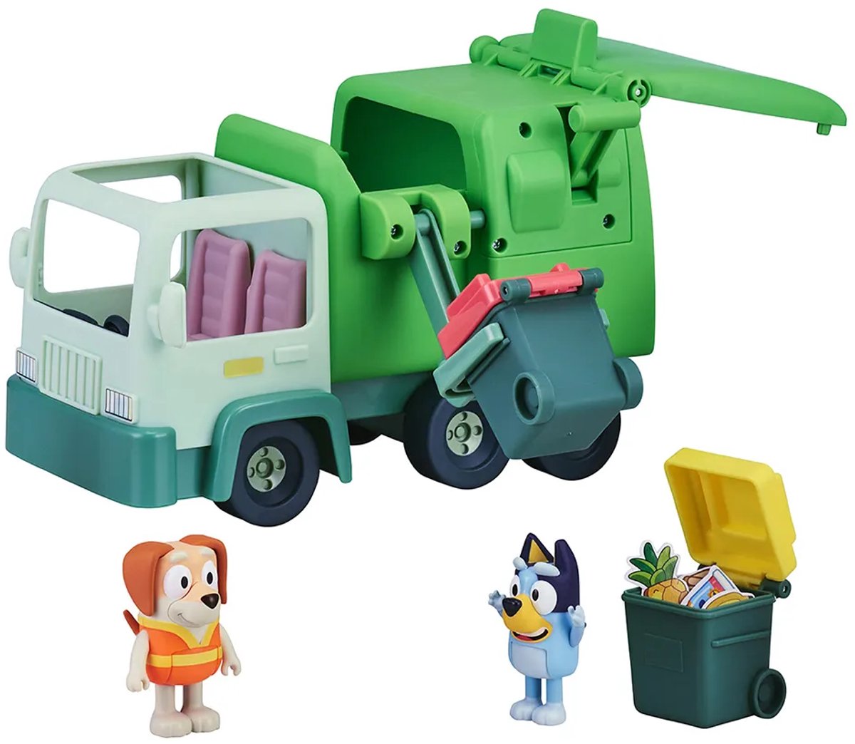 BLUEY - Vuilniswagen met 2 Speelfiguren - Speelset — afbeelding 16