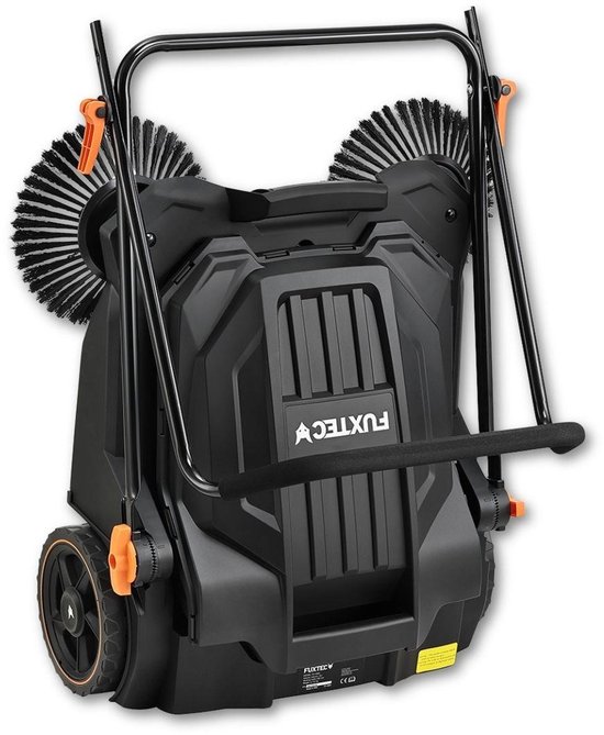 FUXTEC FX-HK65 Handveger 650 mm breed, opvangbak 20 L, voor buitenoppervlakken tot 2000 m², opritten en terrassen van FUXTEC — afbeelding 2