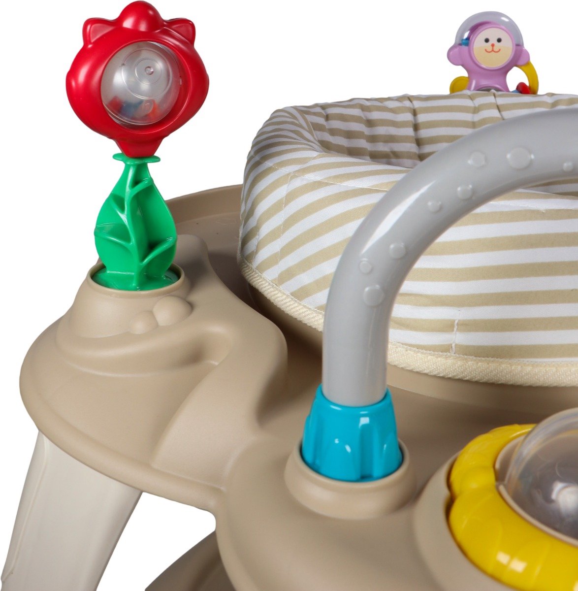 MamaLoes Activity Center - Jolly - Beige - Activiteiten Tafel - Activiteitenbord - Baby Bouncer - Baby Jumper — afbeelding 4