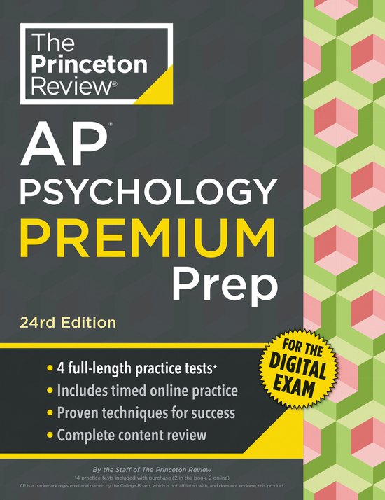 College Test Preparation- Princeton Review AP Psychology Pre ... - cover