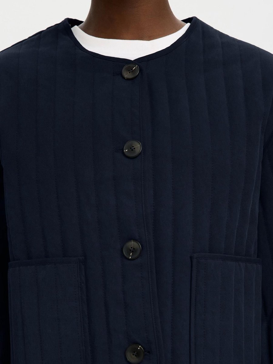 SLF Malina Quilted Jacket Dark Sapphire