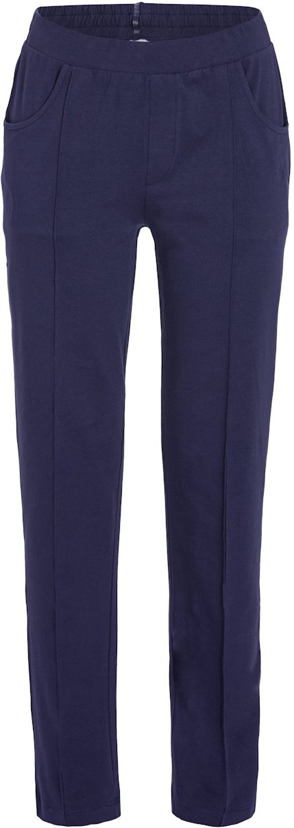 Ringella Blauwe chique loungebroek Ringella - Blauw - Maat - 52