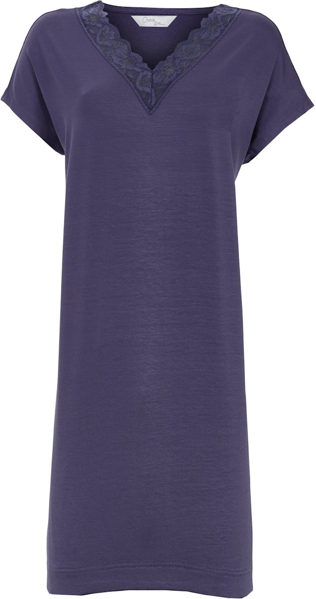 Ringella Blauw elegant nachthemd Ringella - Blauw - Maat - 40