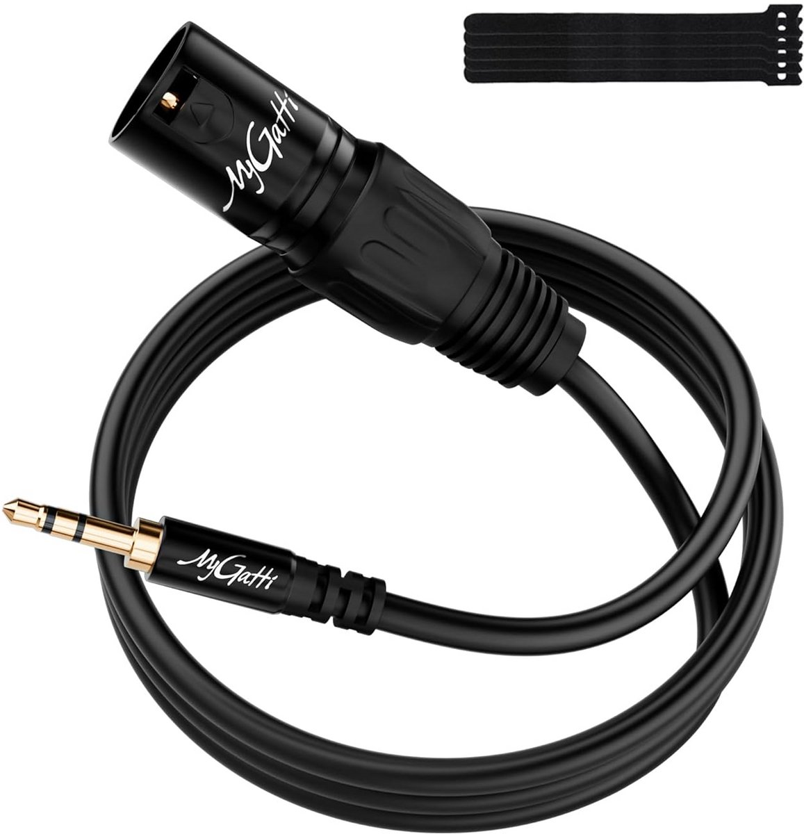 3.5mm Jack naar XLR Microfoonkabel 3 meter voor Audio Apparatuur