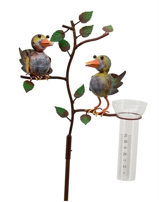 Foto: Tfa regenmeter neerslagmeter analoog kunststof 20 cm zonder stok buiten tuin