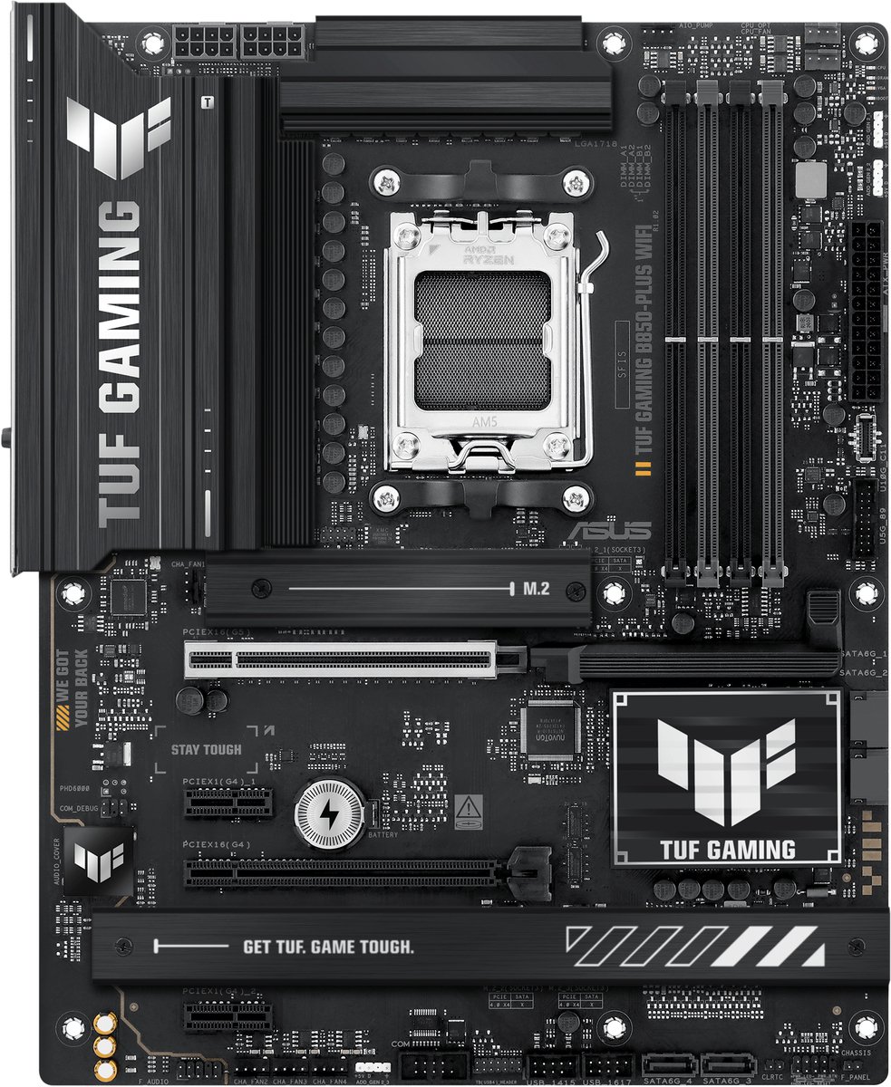 Azerty Combokit ASUS 9850X3D - Combokit - AMD Ryzen 7 9850X3D - ASUS TUF Gaming B850-Plus WiFi