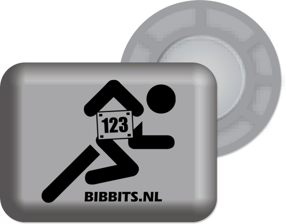 Bibbits hardloopmagneten | 123 Runner Silver