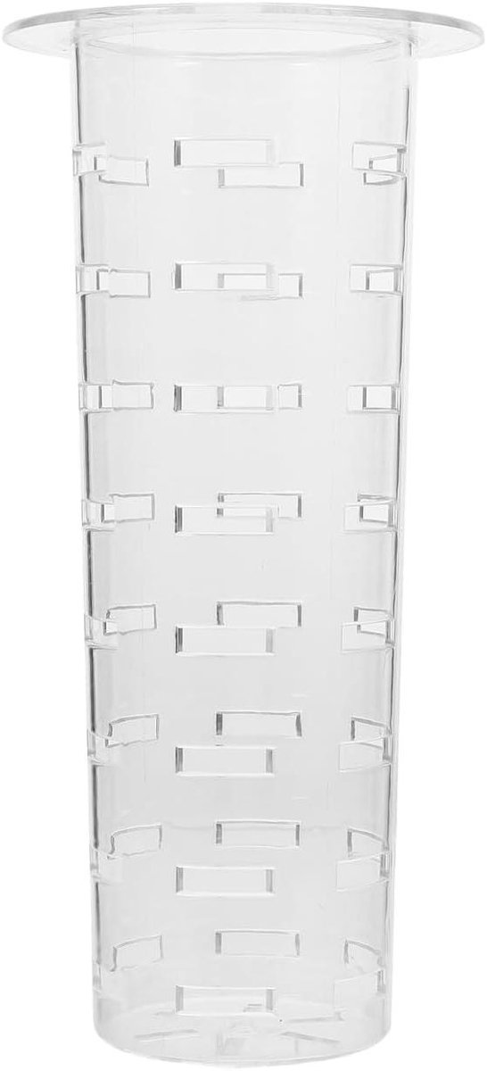 Vervangbare acryl cilinder voor fruit-ei-inzetstuk accessoires drankdispenser