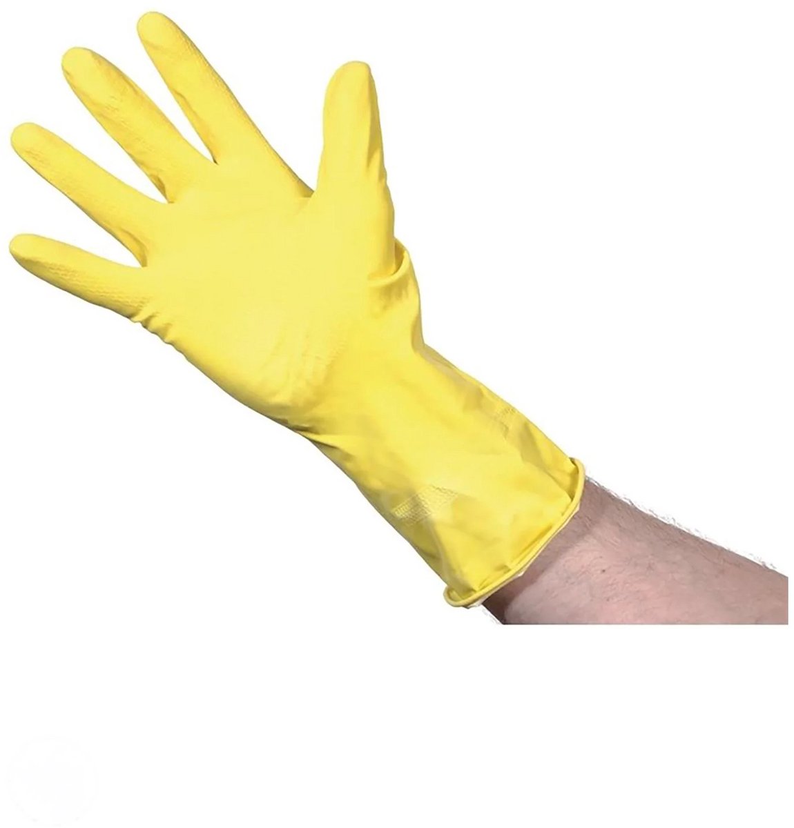 Wegwerphandschoenen Geel - Maat L - Nitril Handschoenen - 100 stuks per doos