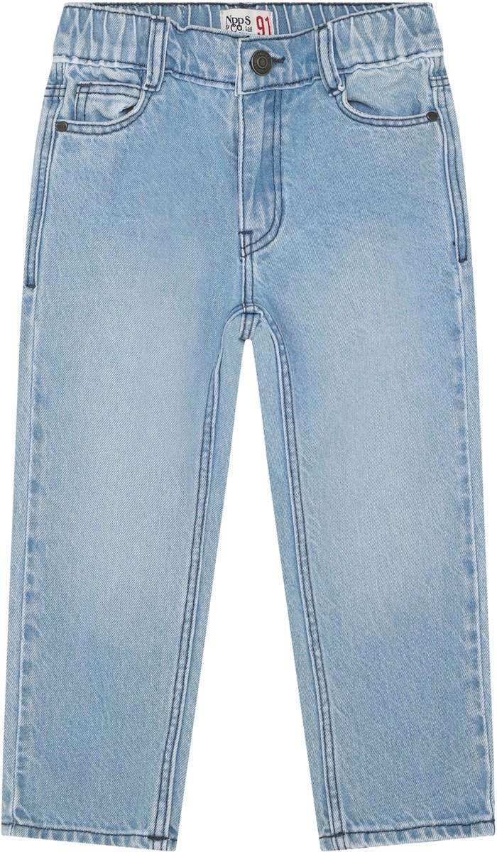Noppies Jeans relaxed fit - Washed Blue - Maat 134