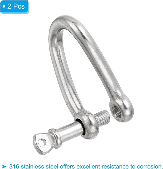 Load Clasp 316 Stainless Steel Twist Bracket 3/8