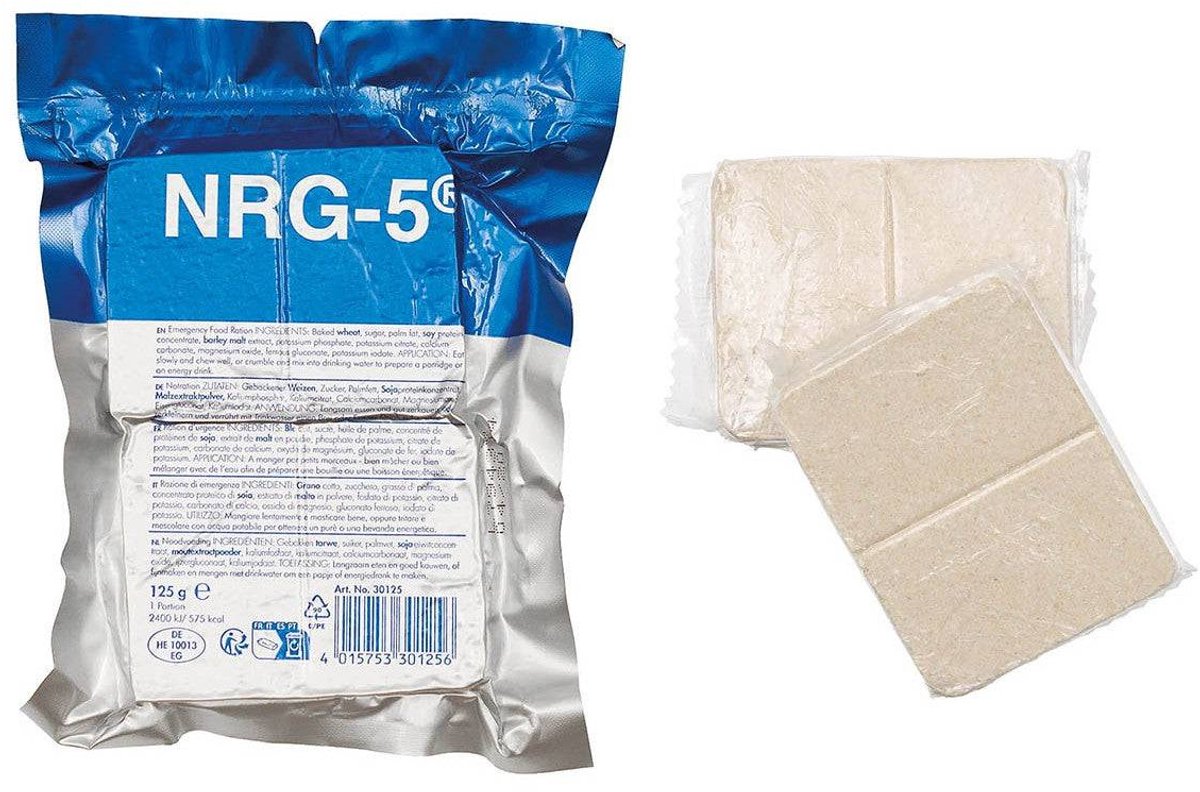 NRG-5 - Noodrantsoen - 125 g - 575 kcal - Lang Houdbaar