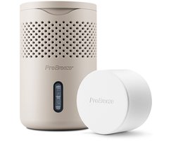 Pro Breeze Osmo® Vochtvanger 1,3L – Navulbare Vochtvreter met 700g Tablet – Luchtontvochtiger zonder Stroom – Kiezelsteen