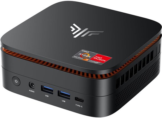 Nipogi H1 Mini PC - AMD Ryzen 7 7735HS - 24GB LPDDR5 - 1TB SSD