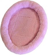Mand schapenwol roze