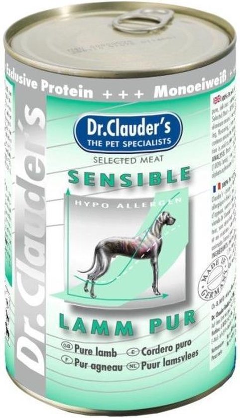 Dr. Clauders Sensible Puur Lam 400g