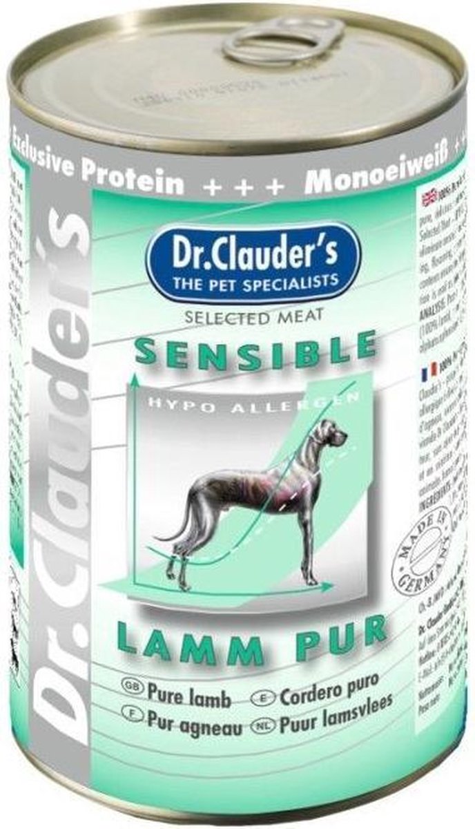Dr. Clauders Sensible Puur Lam 400g