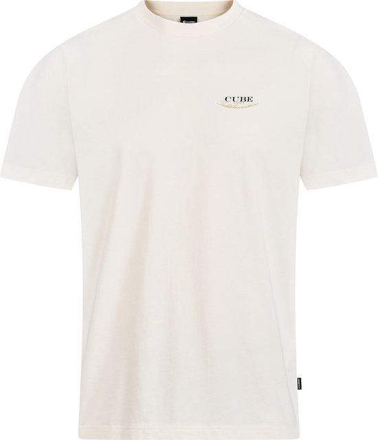 CUBE Organisch Fietsshirt CLUB DROPSHOULDER CREME XS