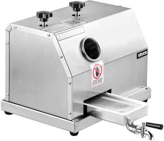 VEVOR Commerciële Suikerrietpers, 110 Lbs/U Zware Suikerrietpersmachine met 3 Roestvrijstalen Rollen, 2,4" Grote Inlaat, Handmatige Suikerrietpers voor Thuis/Commercieel van Vevor — afbeelding 2