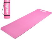 Fitnessmat - VirtuFit NBR Yogamat - Met Draagkoord - 180 x 60 x 1,5 cm - Roze