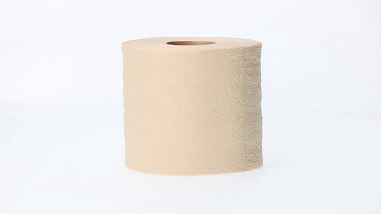 96 SuperRollen 3-laags Bamboe Toiletpapier Ongebleekt - 250 Vellen per Rol - FSC® 100% BOOM VRIJ - VOORDEELVERPAKKING