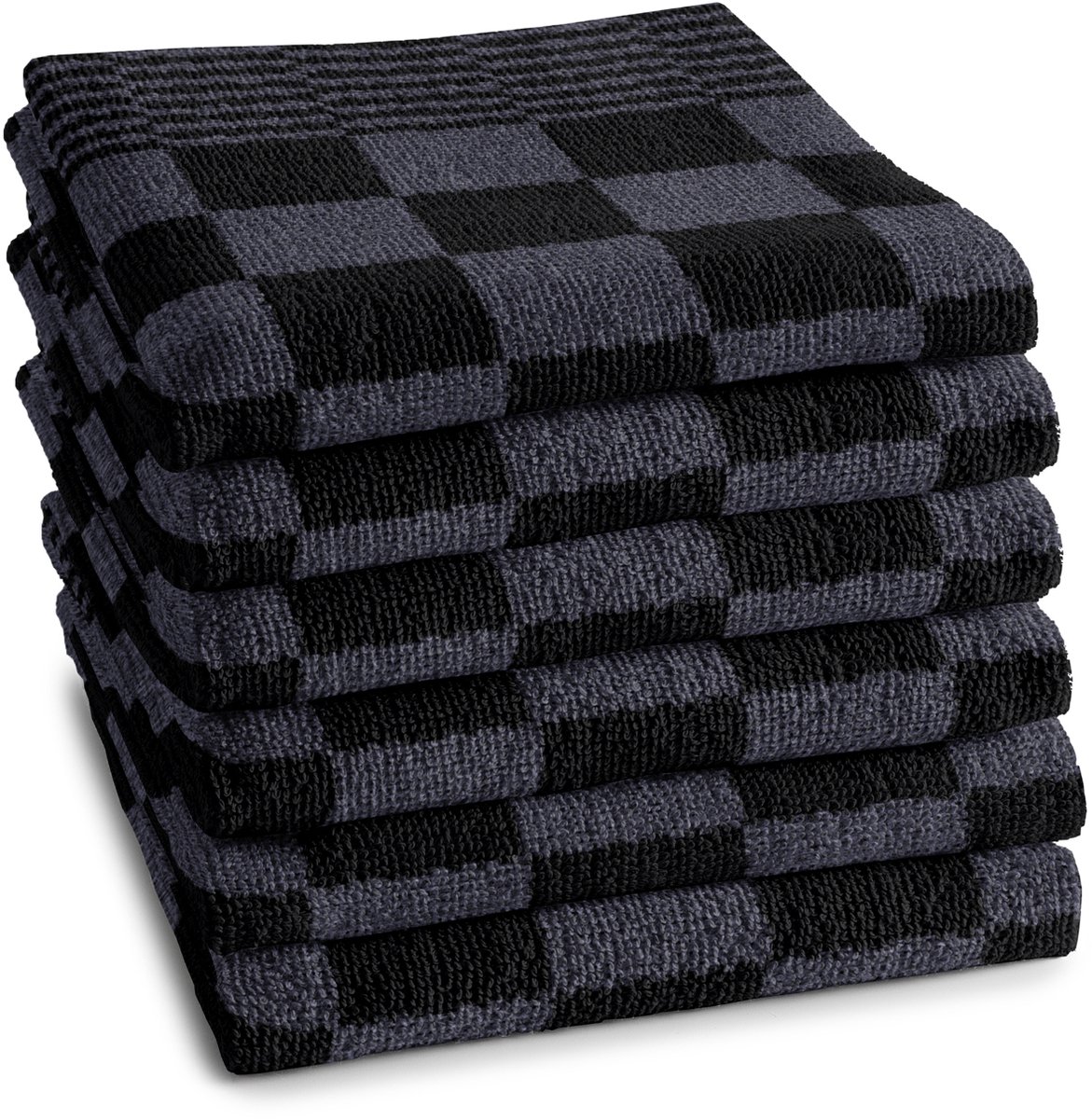DDDDD Barbeque - Keukendoek - Anthracite - 6 stuks