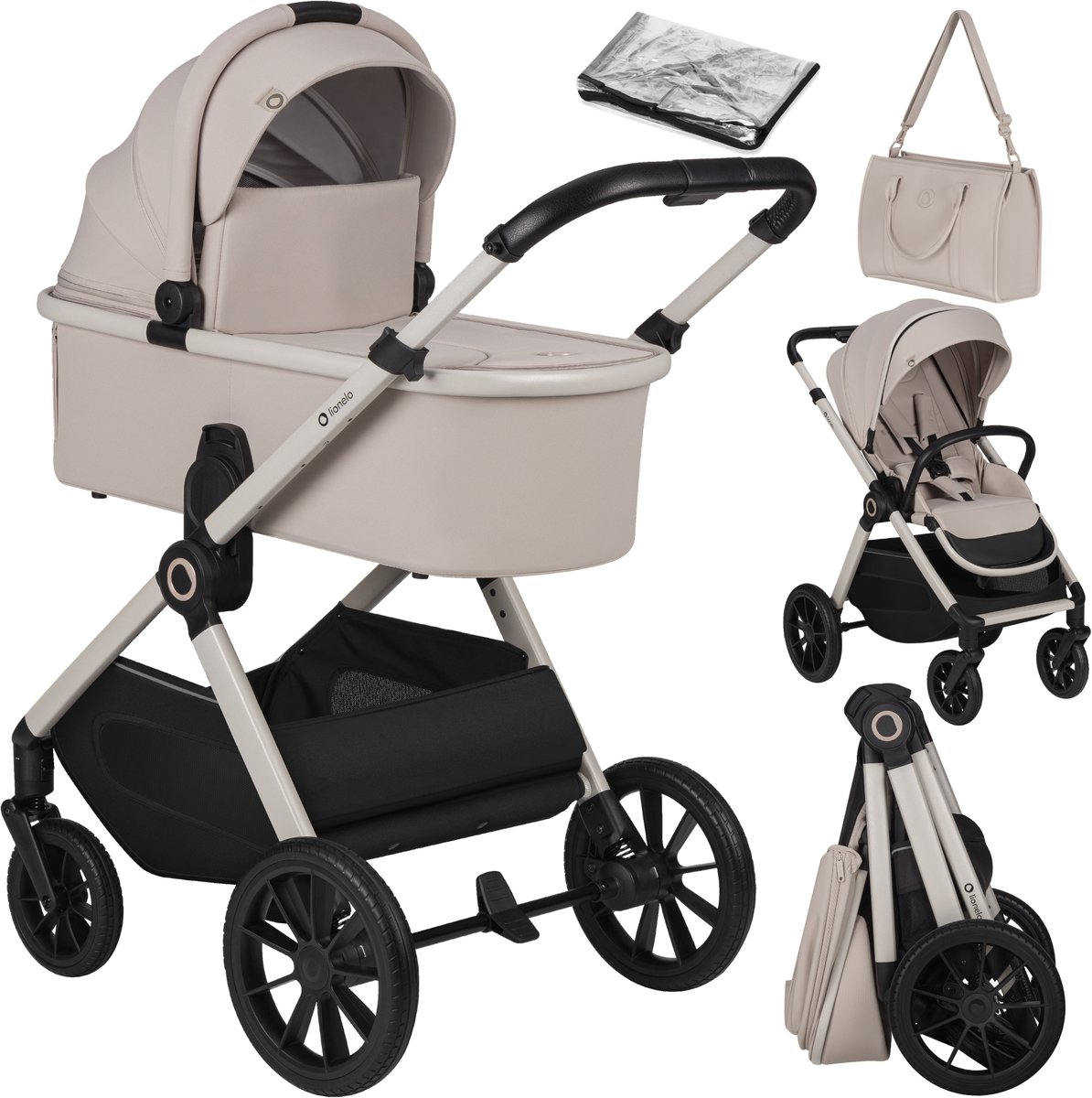 Lionelo Layla Kinderwagen 2 in 1 - (EAN: 5903771726672) - Lionelo - €479,99