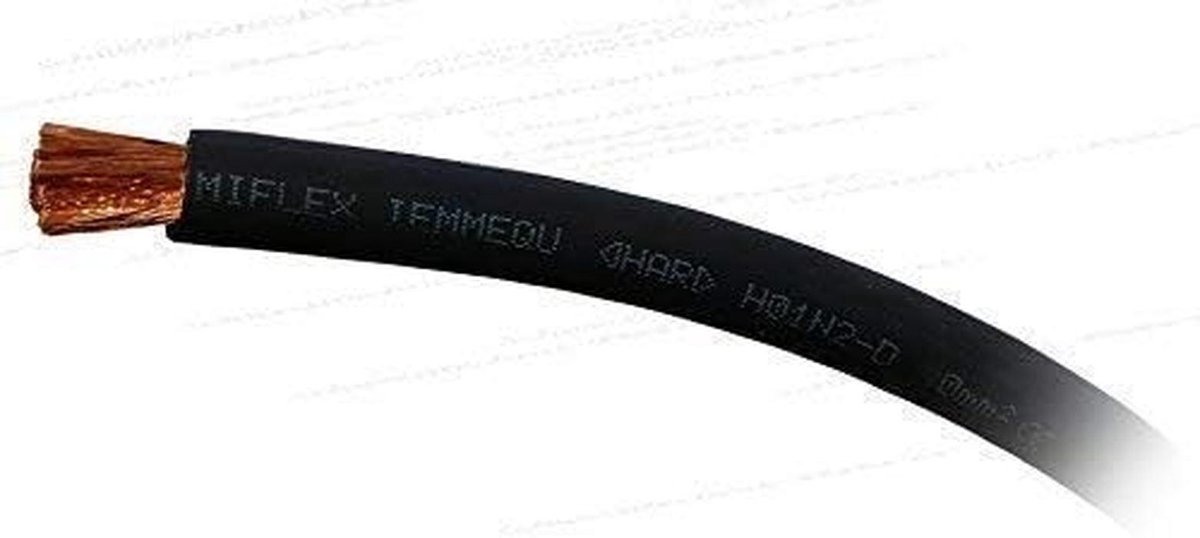 Laslasterkabel Aardkabel H01N2D 10-95mm² in Rubber - Flexibel en Brandvertragend