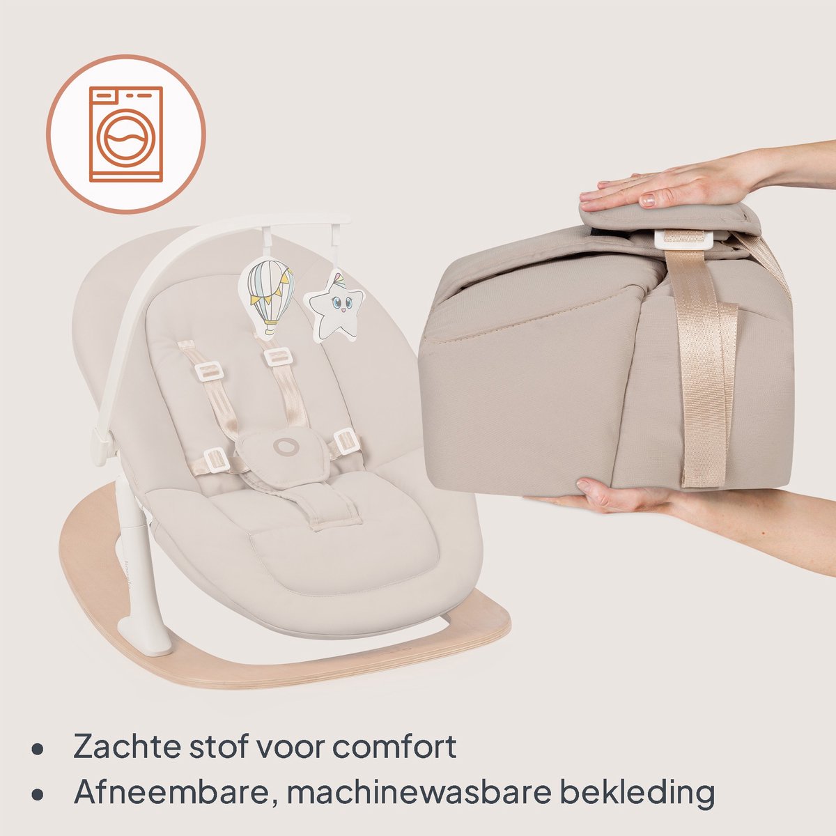 Lionelo Celia Rocker - Wipstoel Baby thumbnail 4
