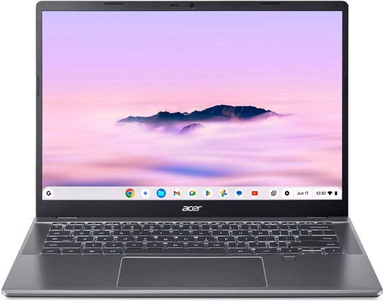 Acer Chromebook Plus 514 CBE594-3T-36N8 / Intel Core 3 / 8 GB werkgeheugen / 256 GB opslag - Acer - Hoofdafbeelding