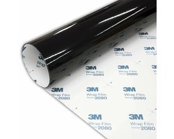 3M 2080 G12 Zwart Hoogglans Car Wrap Folie – 5 Meter Rol – Premium Autofolie voor Car Wrapping