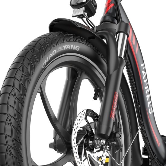 Fafrees F20+ Elektrische Fiets - 250W Motor - 36V 20Ah Accu - 20x3" Banden - 90km Bereik - 25 km/u Snelheid - Zwart van FAFREES — afbeelding 5