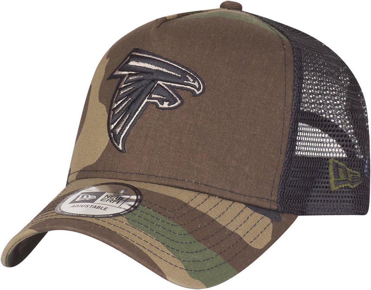 Verstelbare Trucker Cap met Hout Camouflage NBA Team Logo