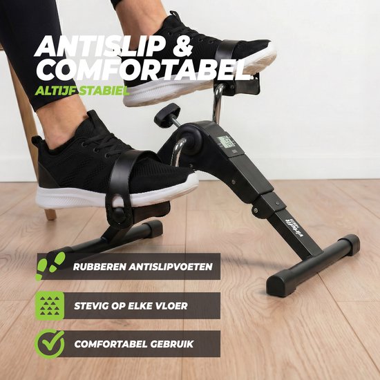 VirtuFit V3 Stoelfiets Fietstrainer Met Handvat En Computer - Ideaal Voor Revalidatie